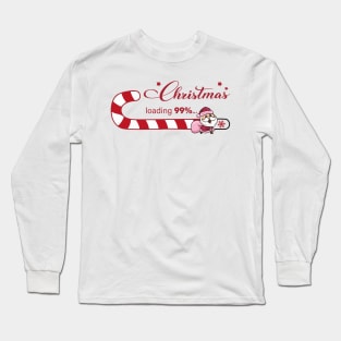 Christmas loading Long Sleeve T-Shirt